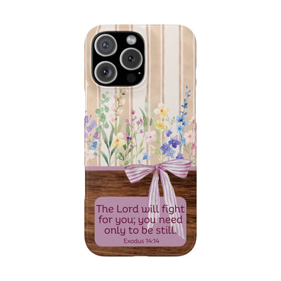Be Still iPhone Case