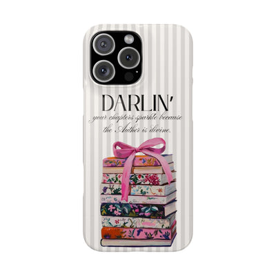 Darlin’ The Author Is Devine iPhone Case