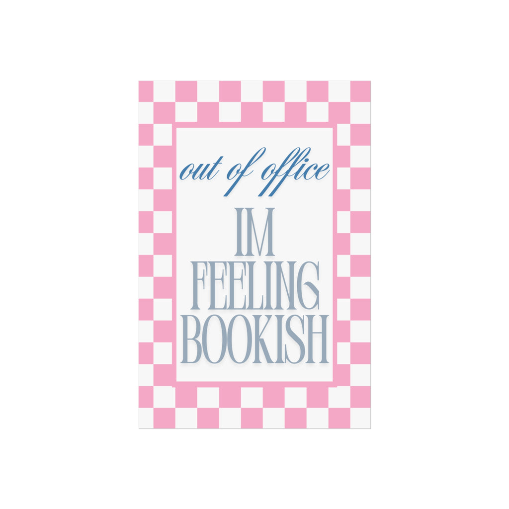 Feeling Bookish Unframed Poster