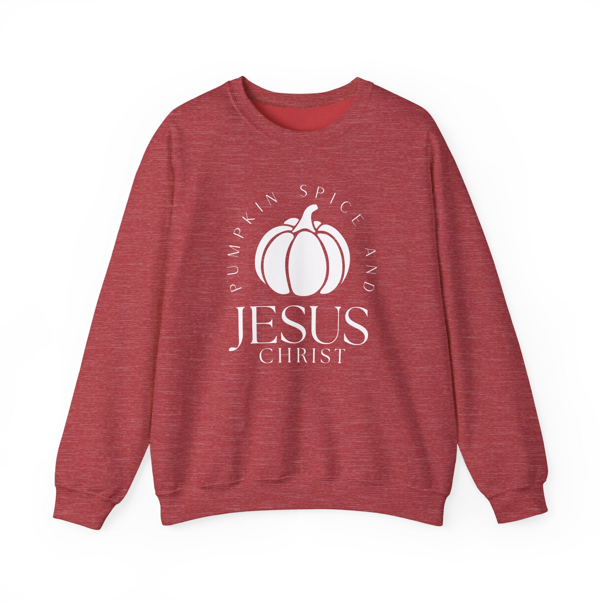 Pumpkin Spice And Jesus Christ Cozy Sweatshirt