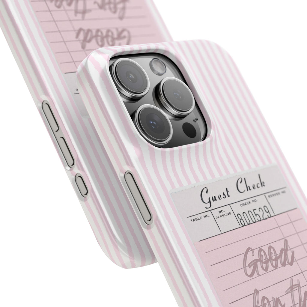 Good For The Plot iPhone Case