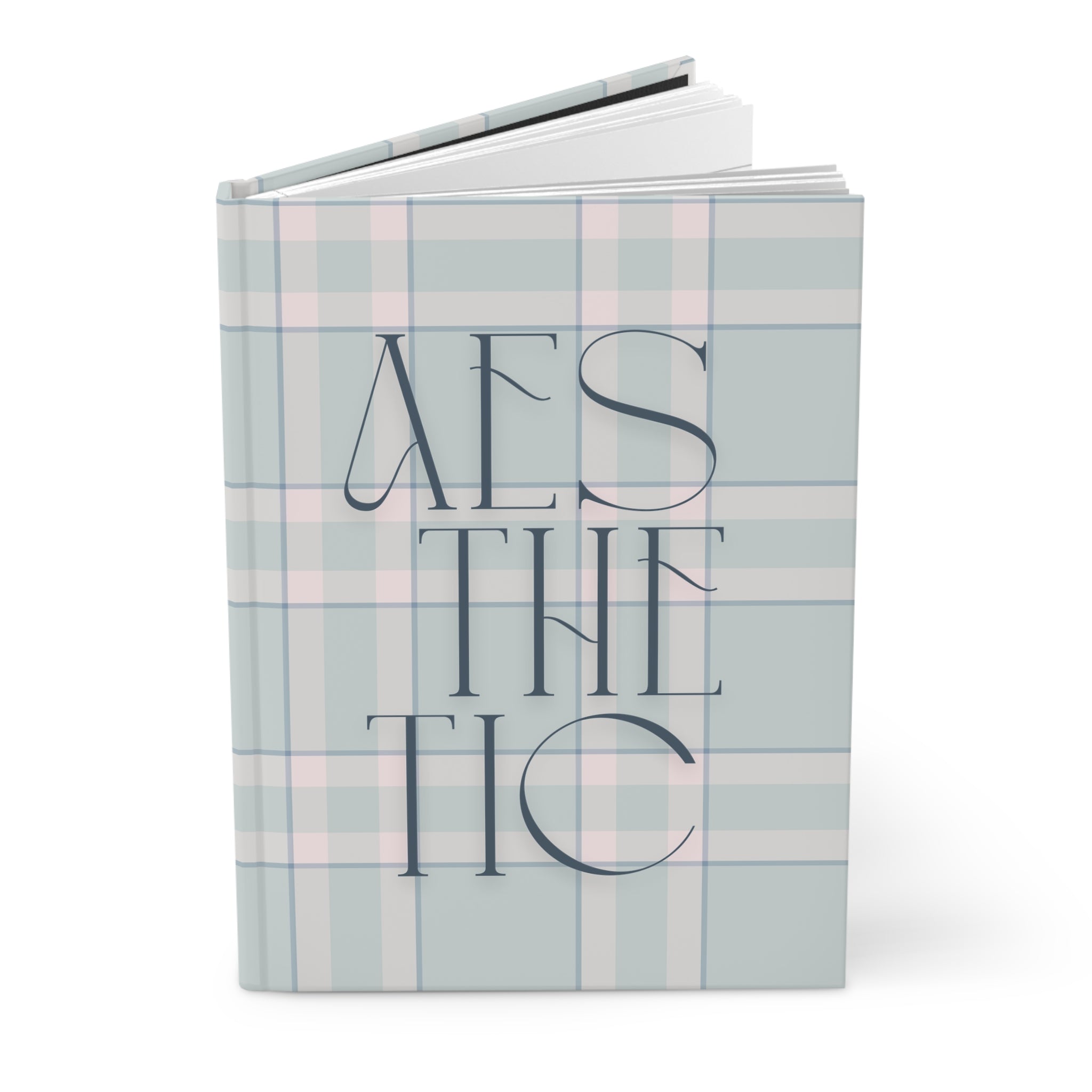 Aesthetic Plaid Journal