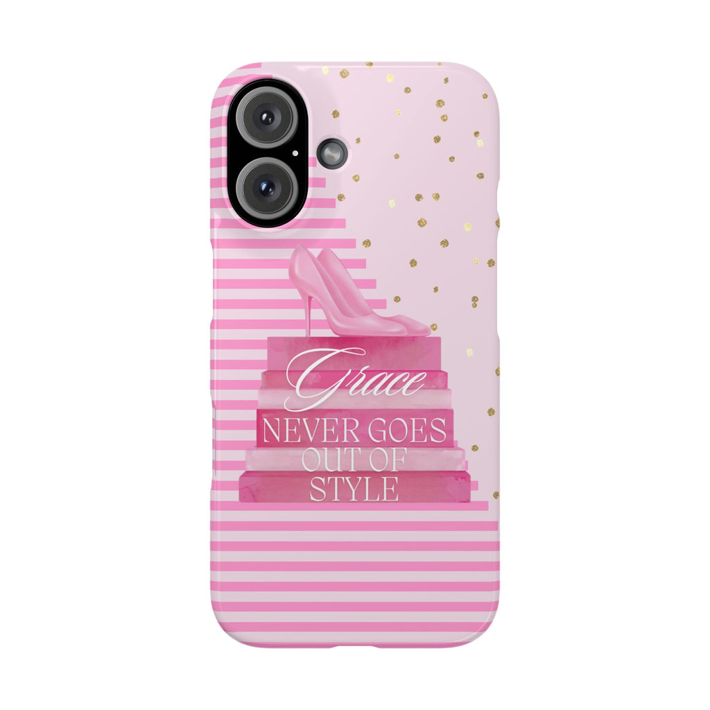 Grace Never Goes Out Of Style iPhone Case
