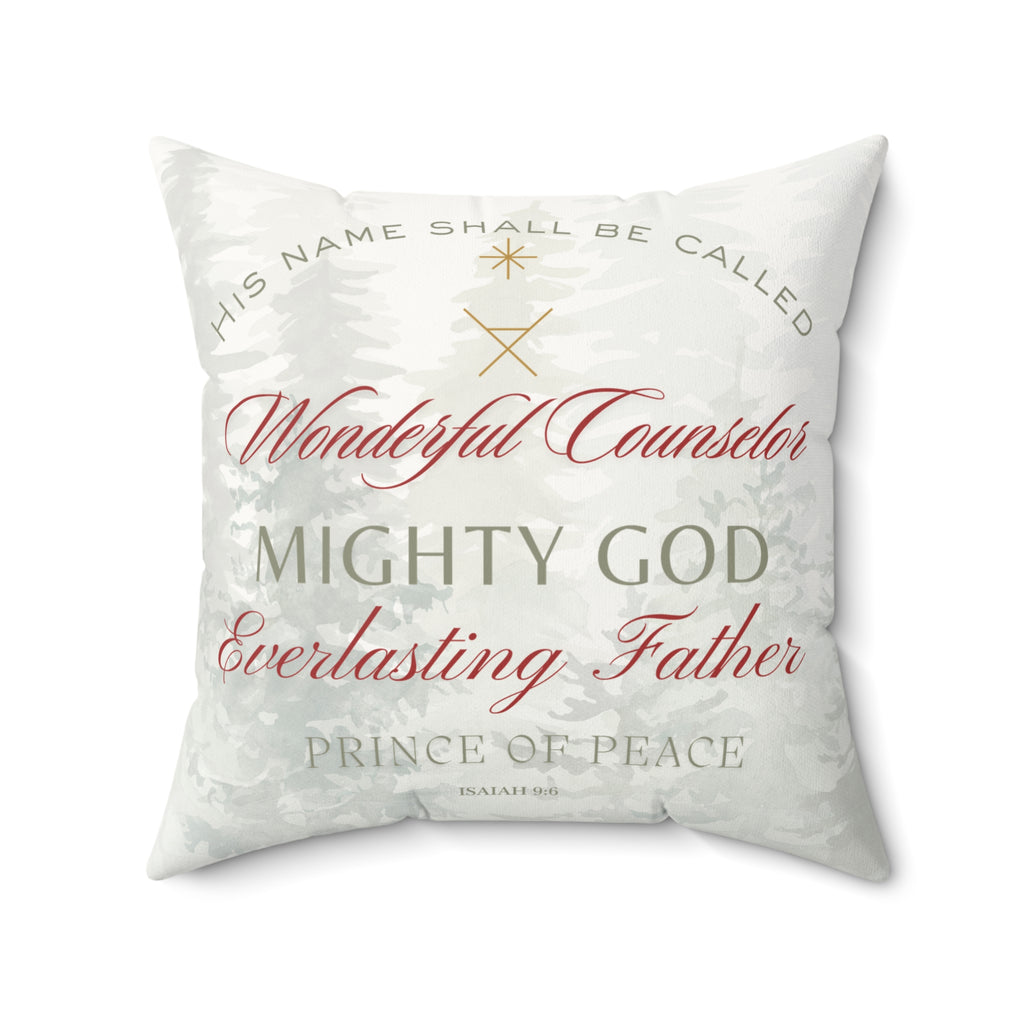 Jesus Christmas Pillow