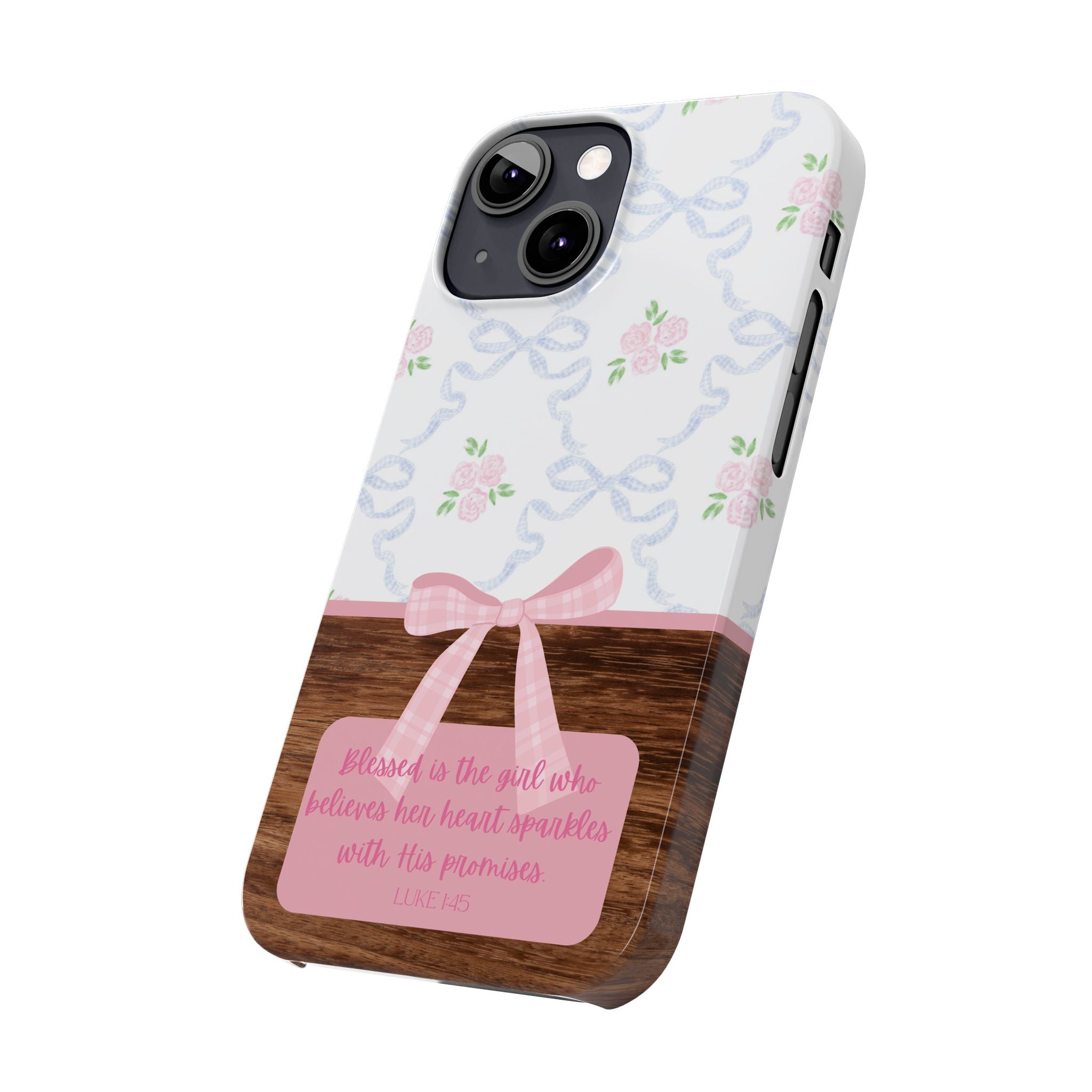 Blessed Is The Girl iPhone Case