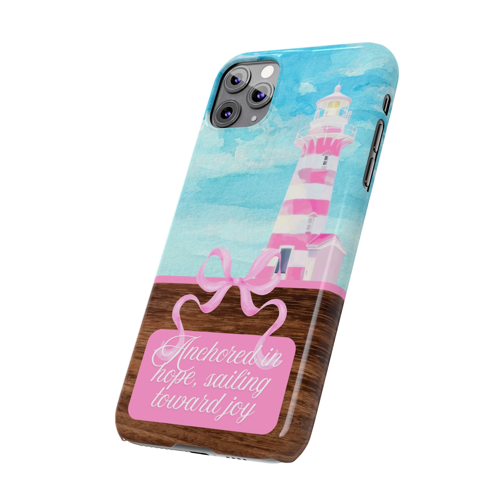 Anchored In Hope iPhone Case