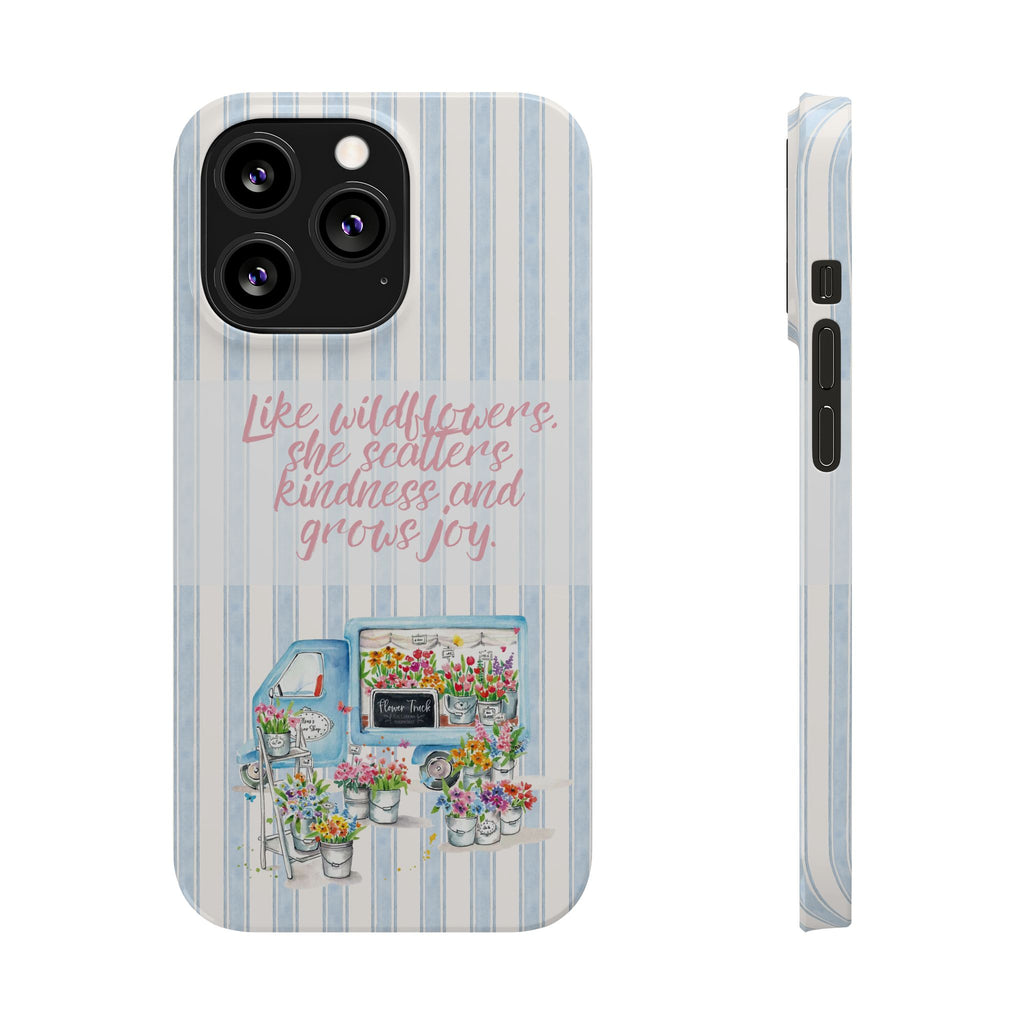 She’s Like Wildflowers iPhone Case