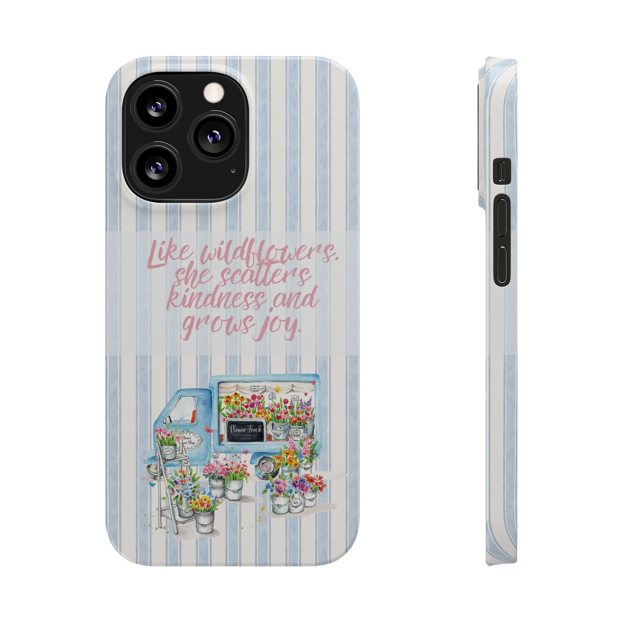 She’s Like Wildflowers iPhone Case