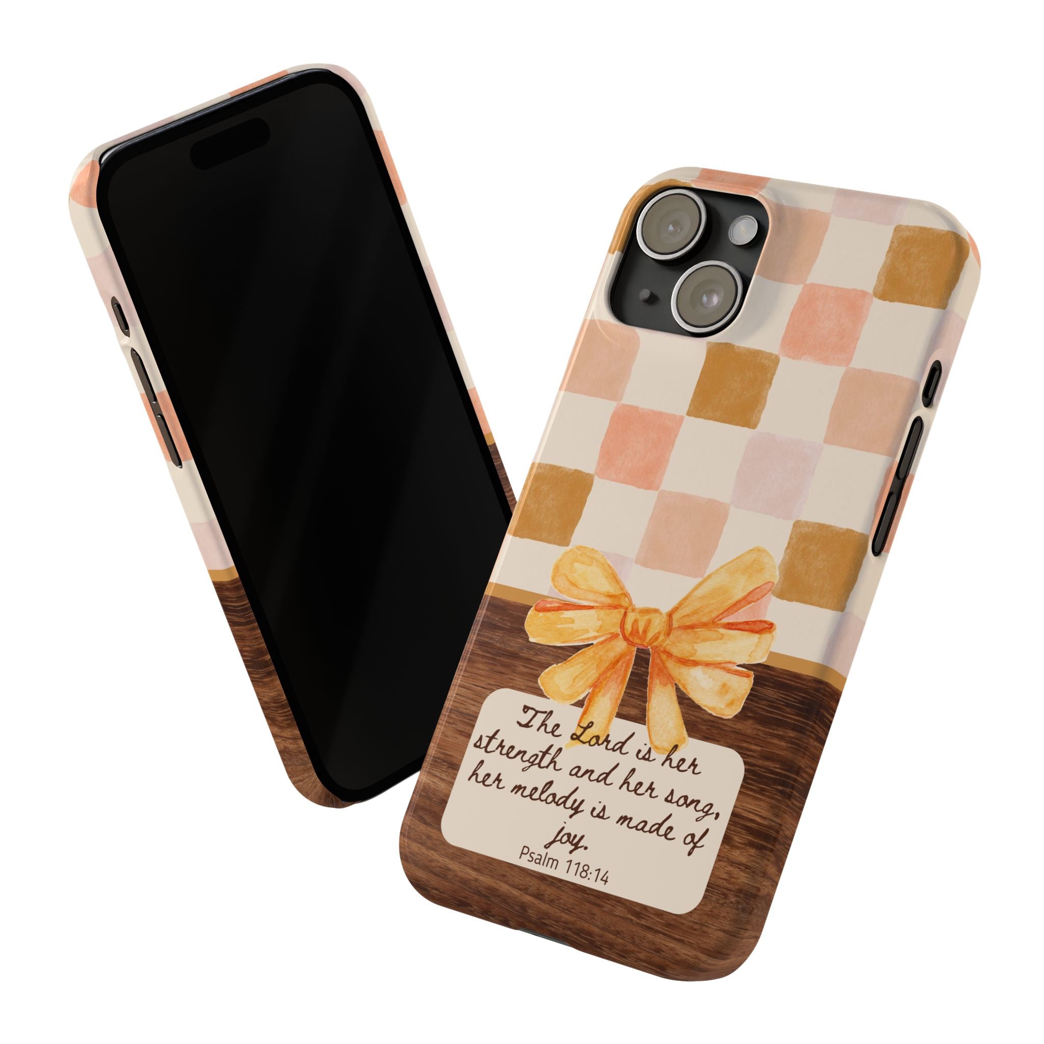 The Lord Is Her Strength iPhone Case