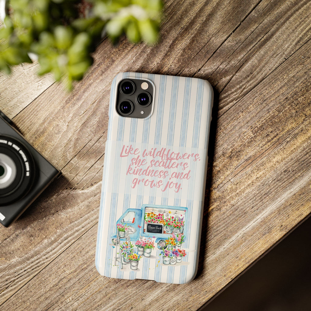 She’s Like Wildflowers iPhone Case