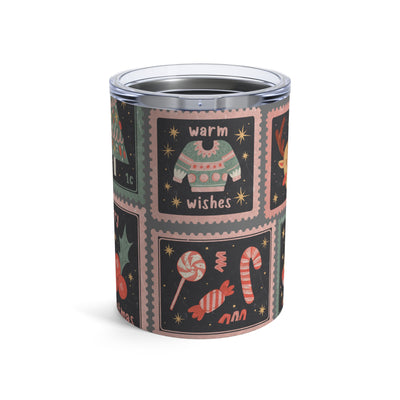 Christmas Stamp Mini Tumbler