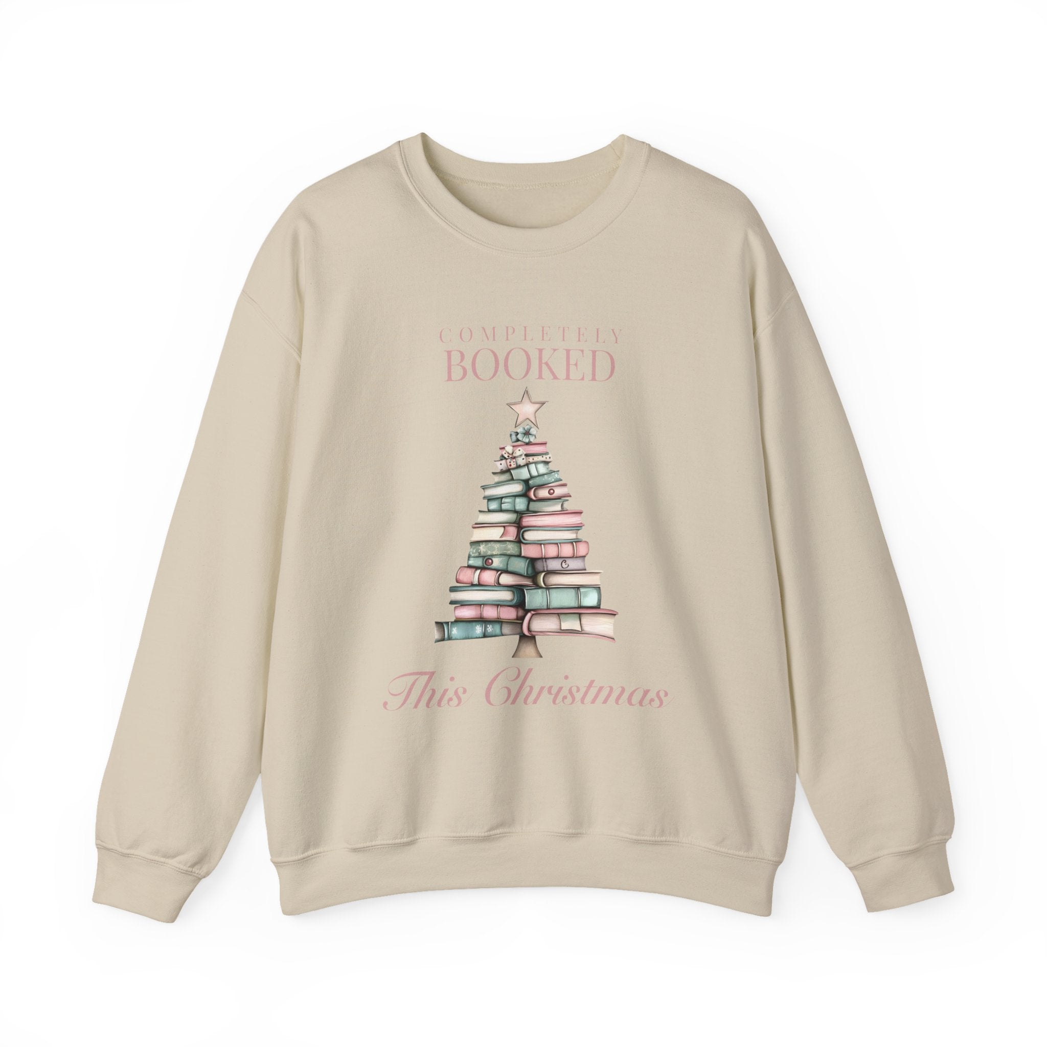 Completely Booked This Christmas Cozy Sweatshirt