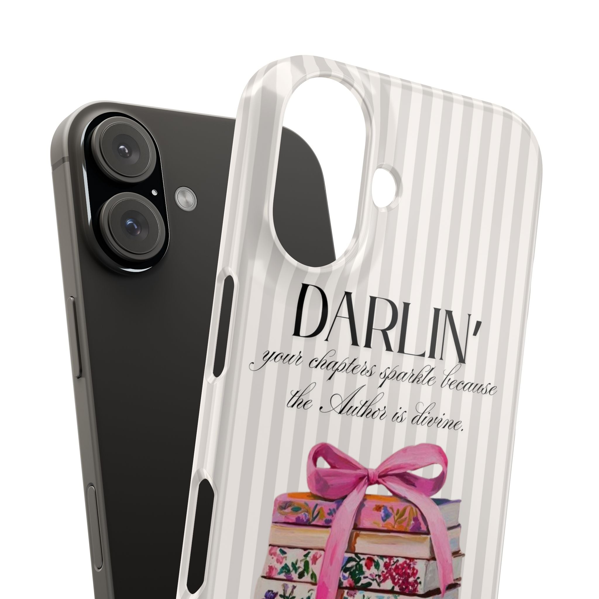 Darlin’ The Author Is Devine iPhone Case