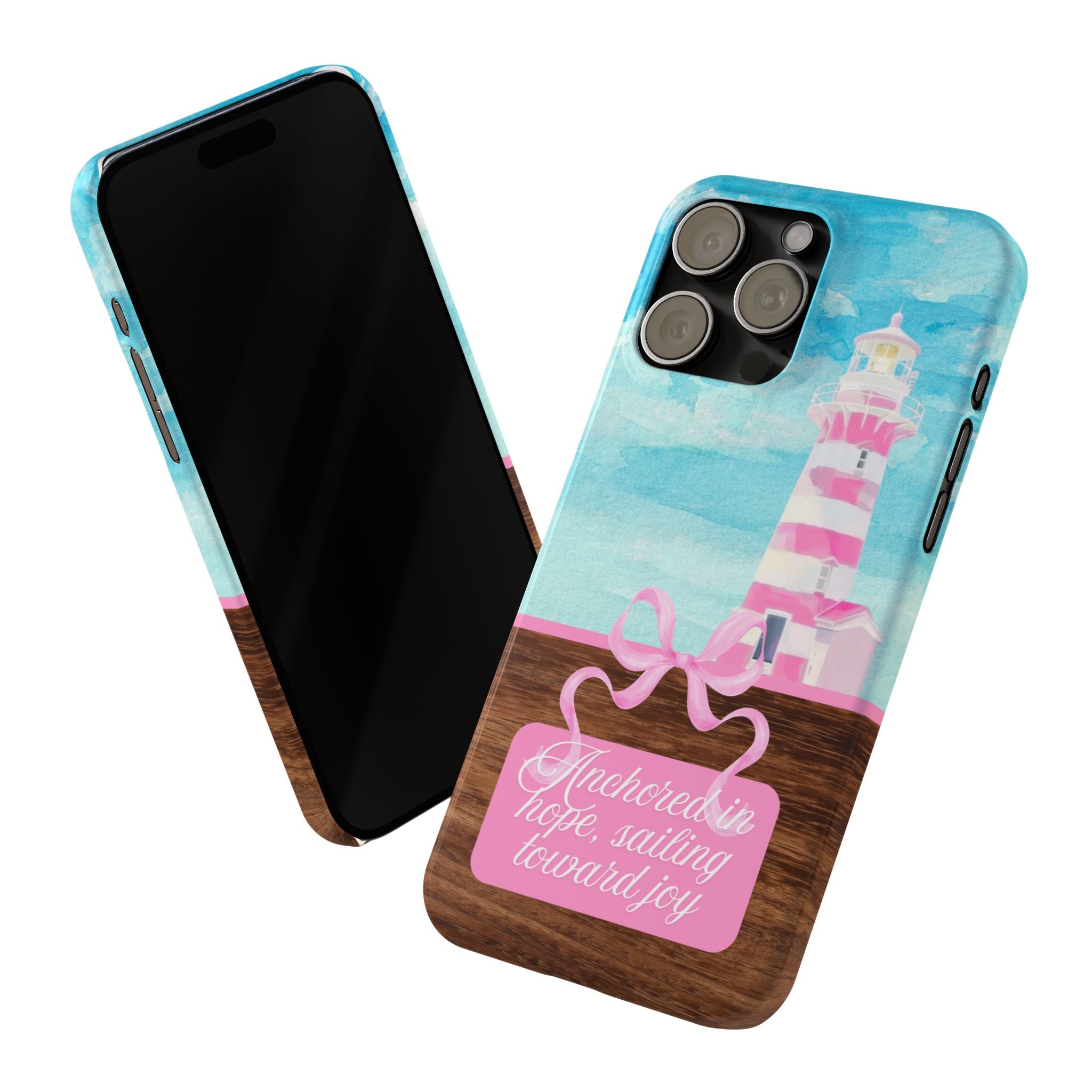 Anchored In Hope iPhone Case