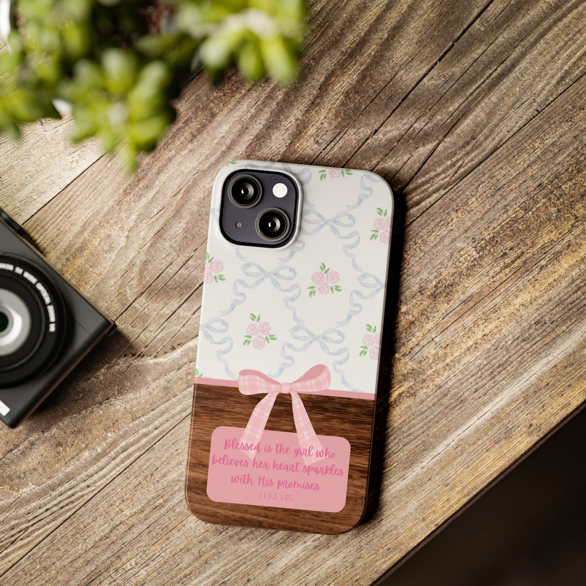 Blessed Is The Girl iPhone Case