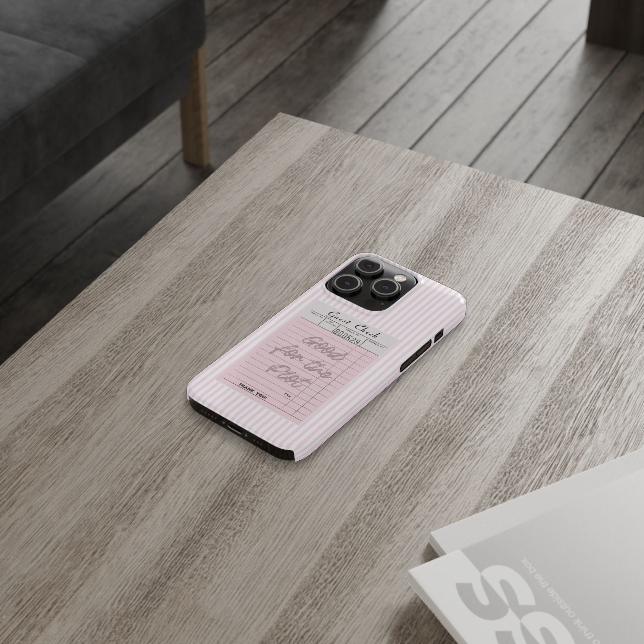 Good For The Plot iPhone Case