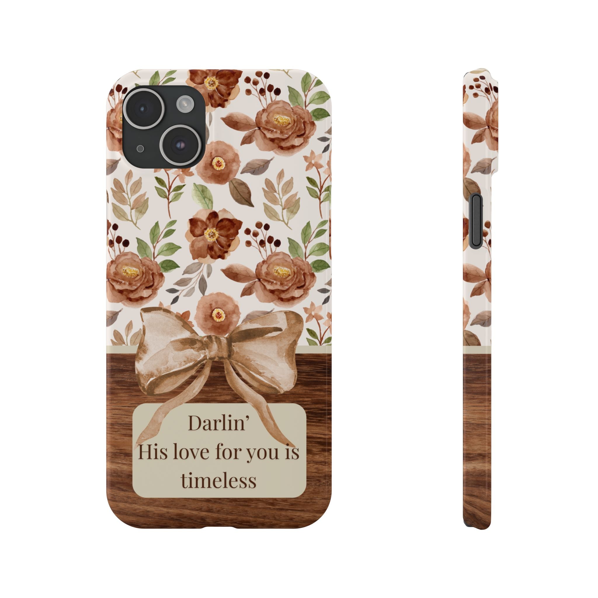 Darlin His Love For You Is Timeless iPhone Case