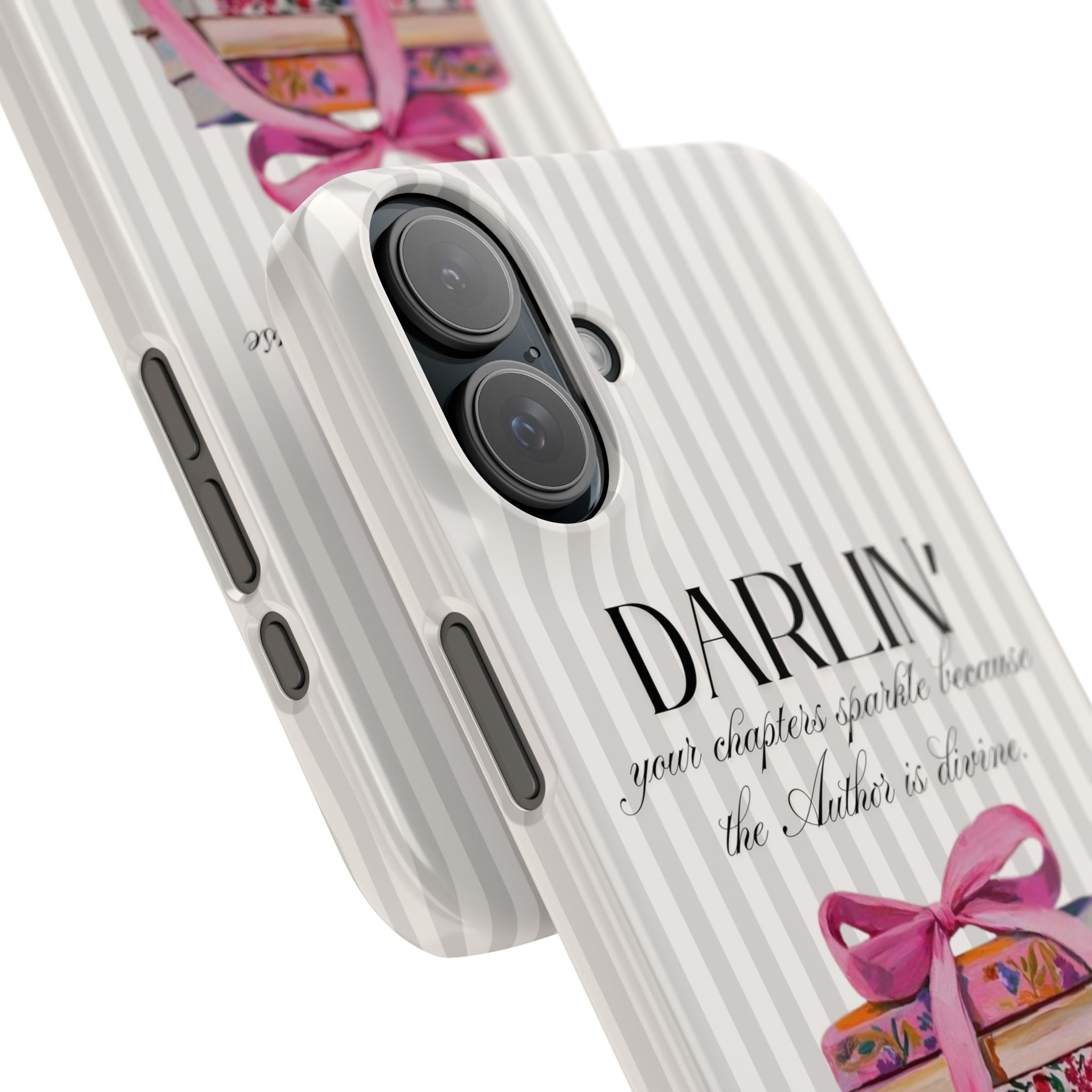 Darlin’ The Author Is Devine iPhone Case