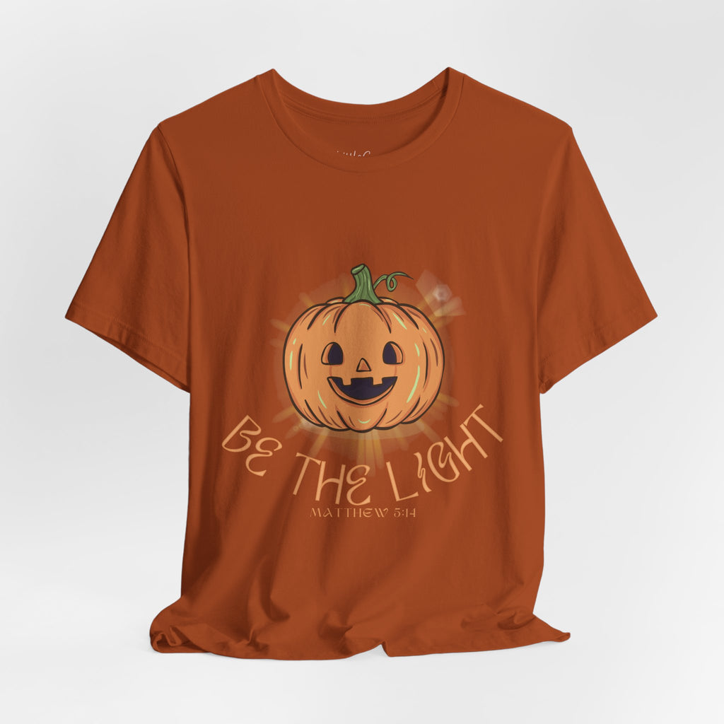 Be The Light Pumpkin Tee