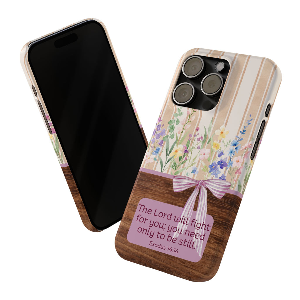 Be Still iPhone Case