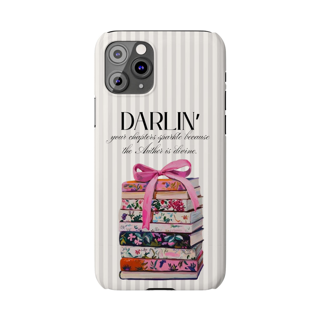 Darlin’ The Author Is Devine iPhone Case