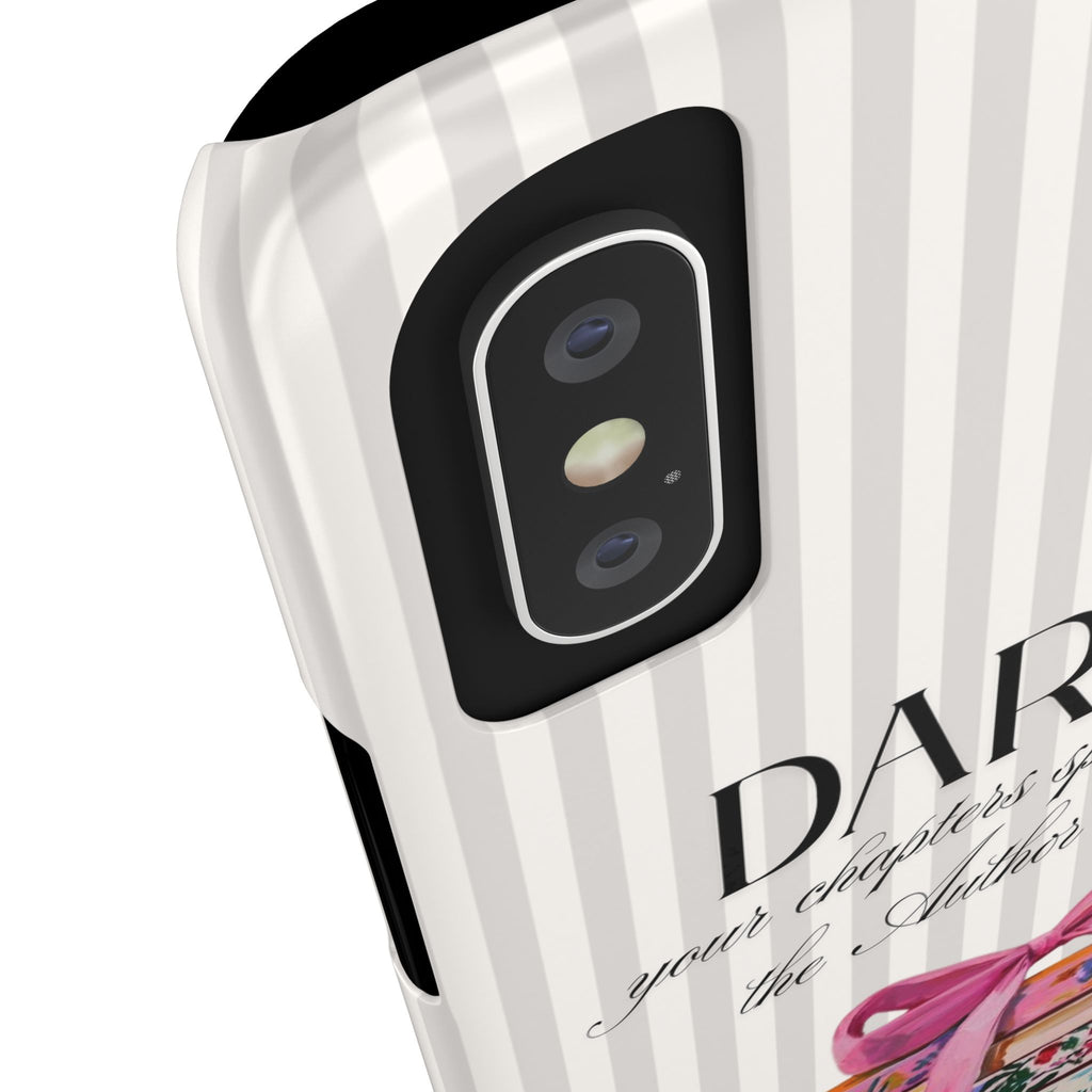 Darlin’ The Author Is Devine iPhone Case