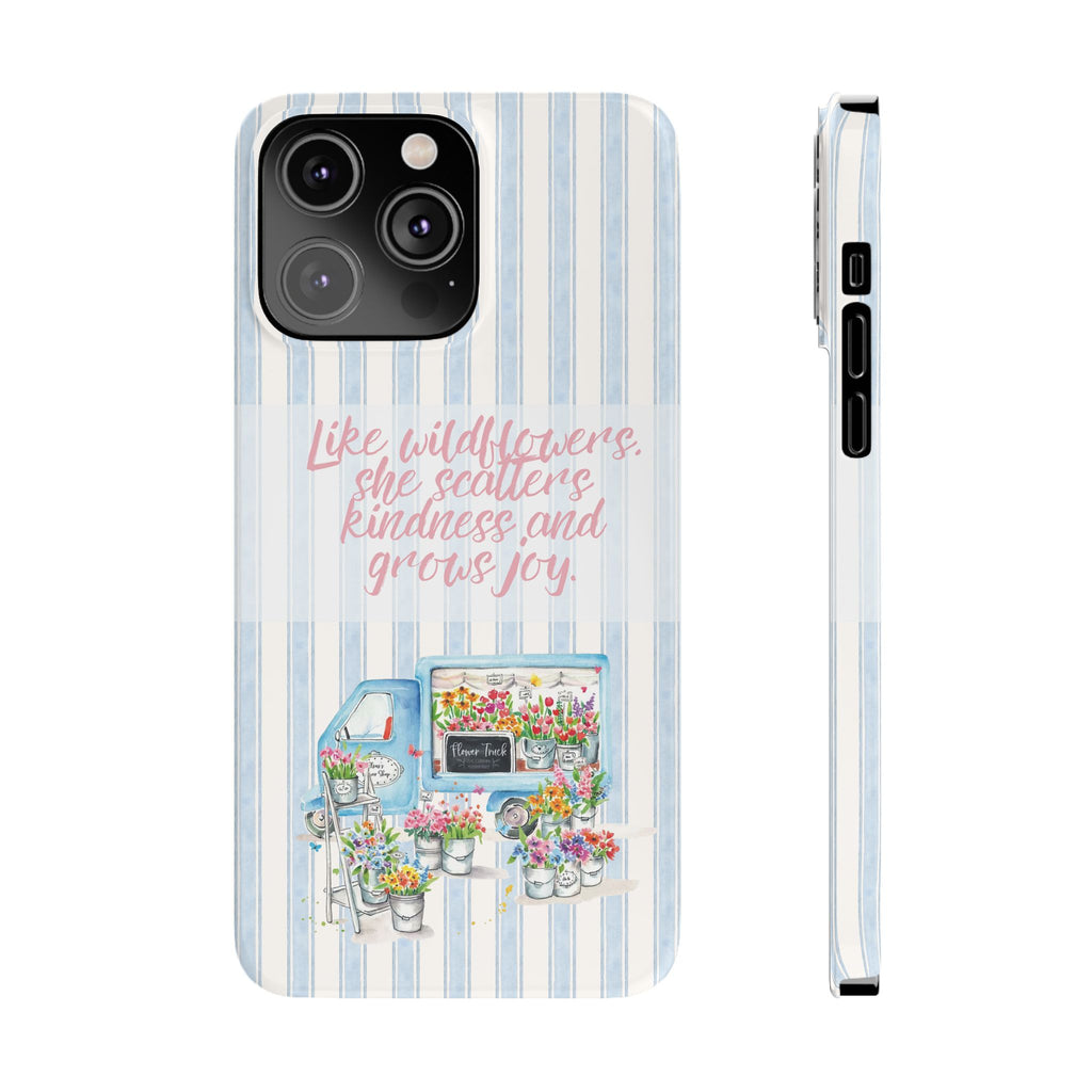 She’s Like Wildflowers iPhone Case