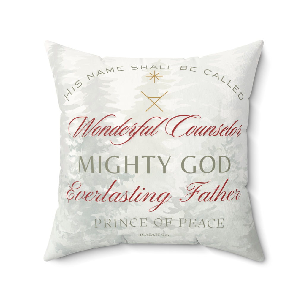 Jesus Christmas Pillow