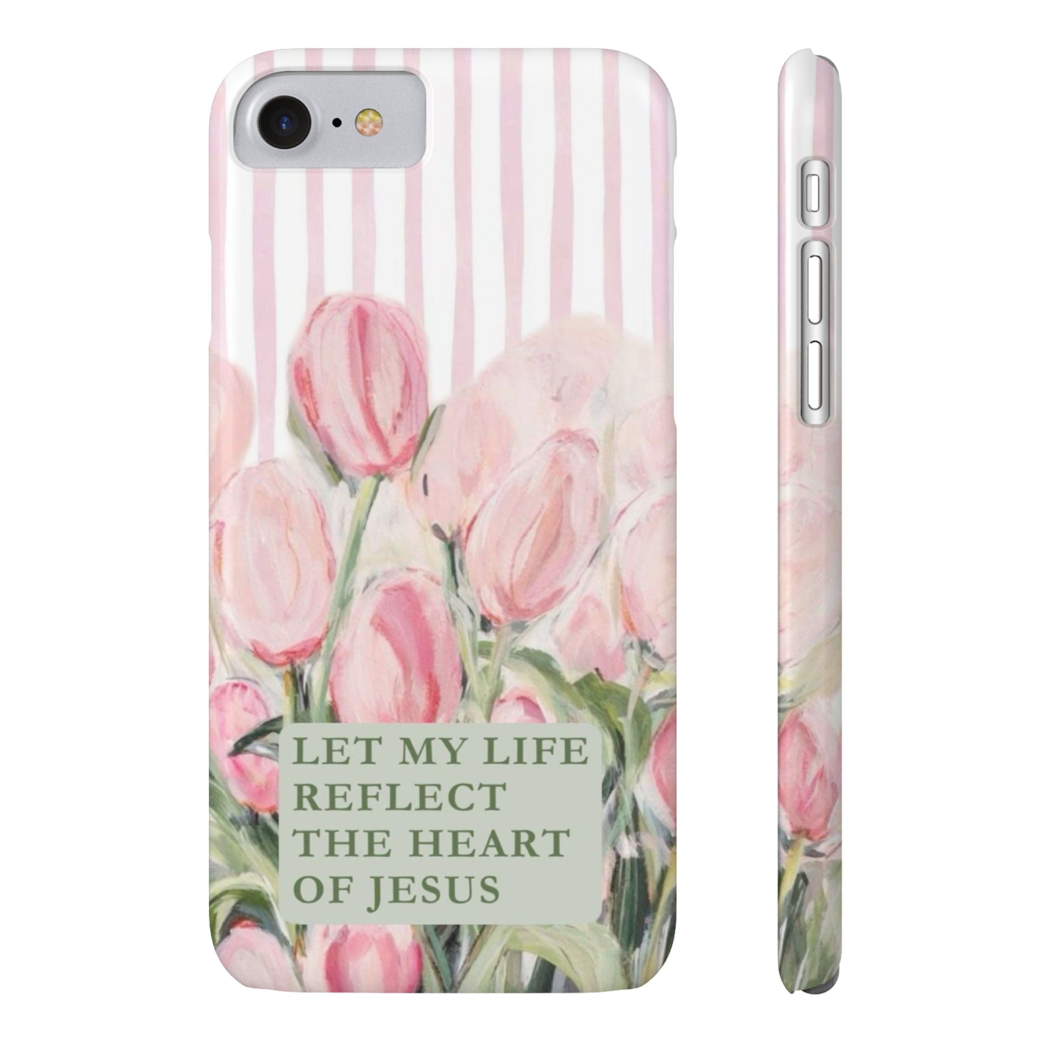 Let My Life Reflect The Heart Of Jesus iPhone Case