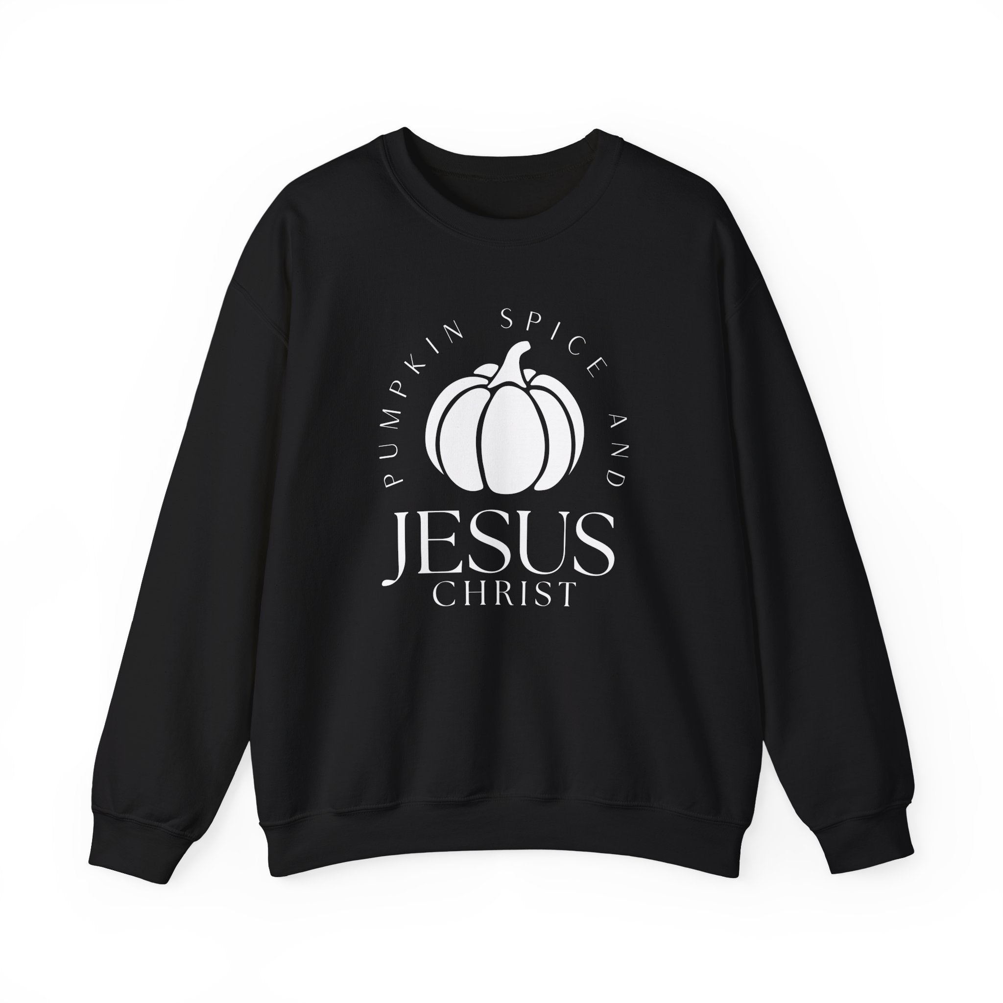 Pumpkin Spice And Jesus Christ Cozy Sweatshirt