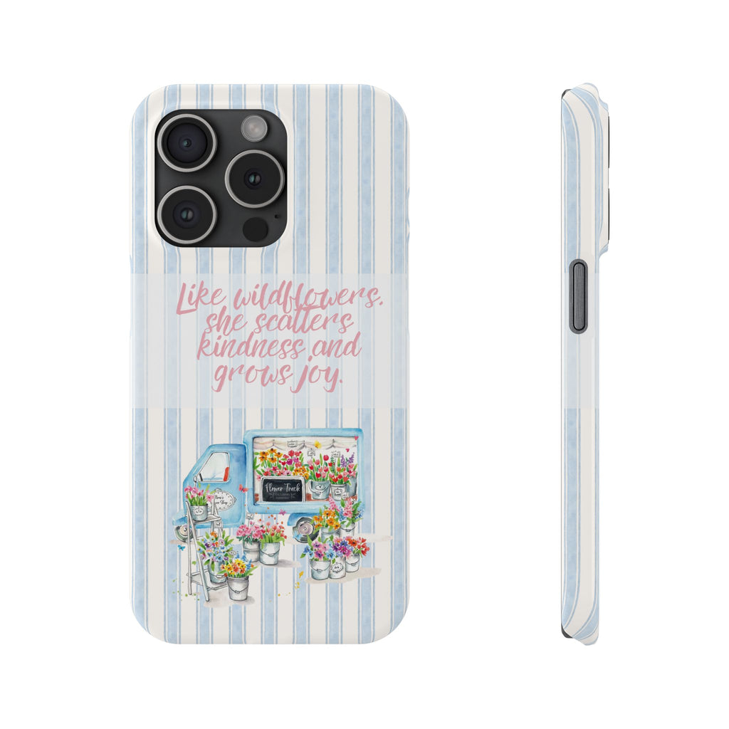 She’s Like Wildflowers iPhone Case