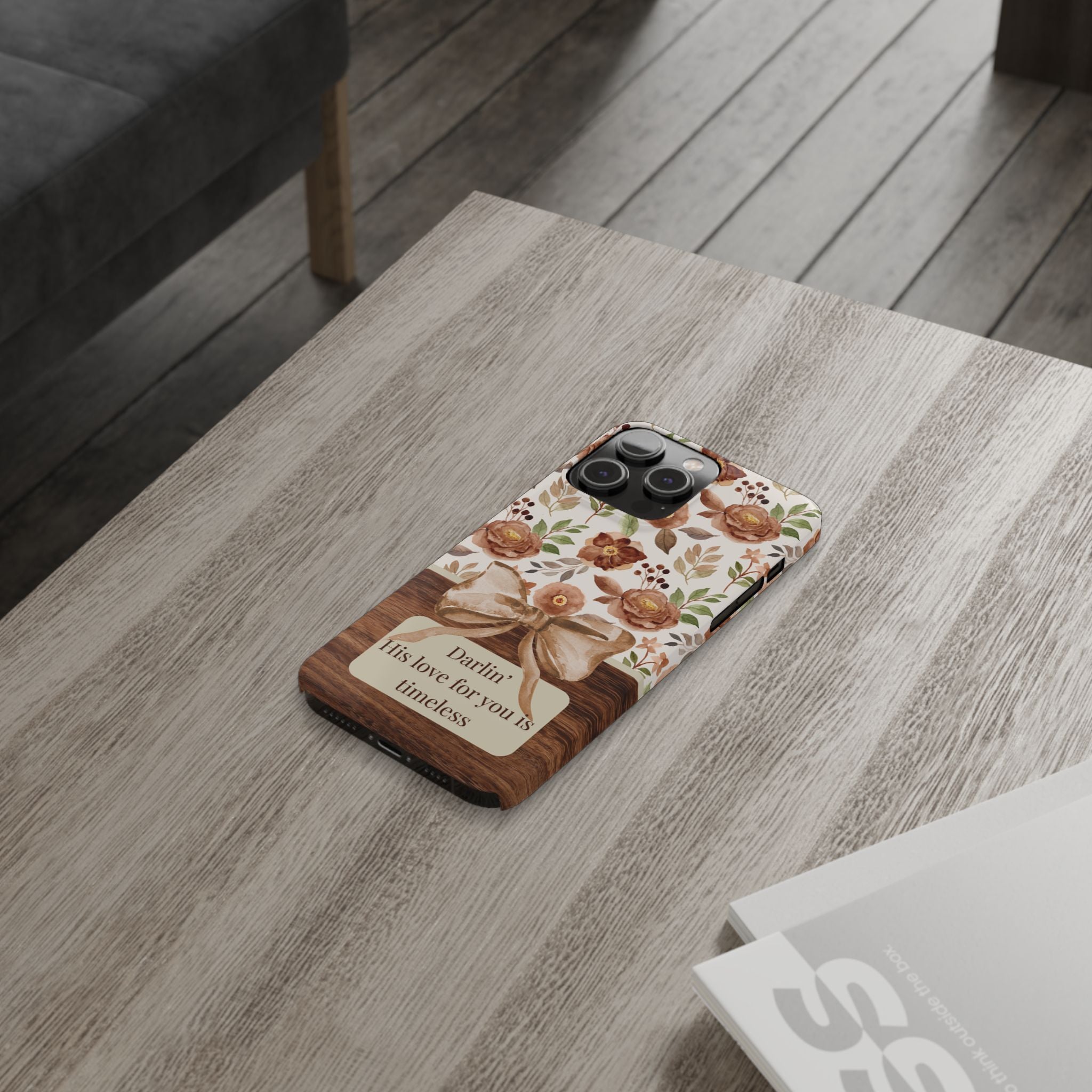 Darlin His Love For You Is Timeless iPhone Case