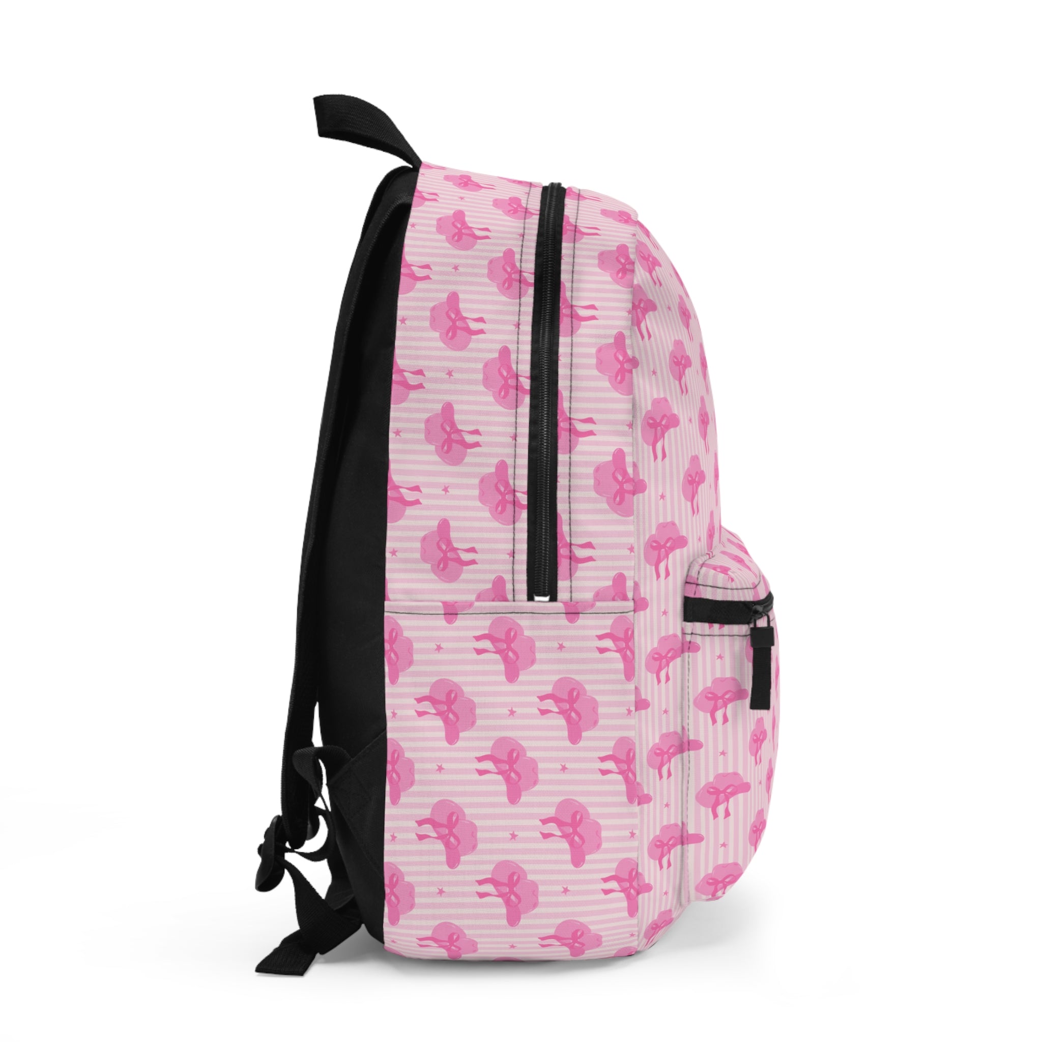 Pink Cowgirl Hat Kids Backpack