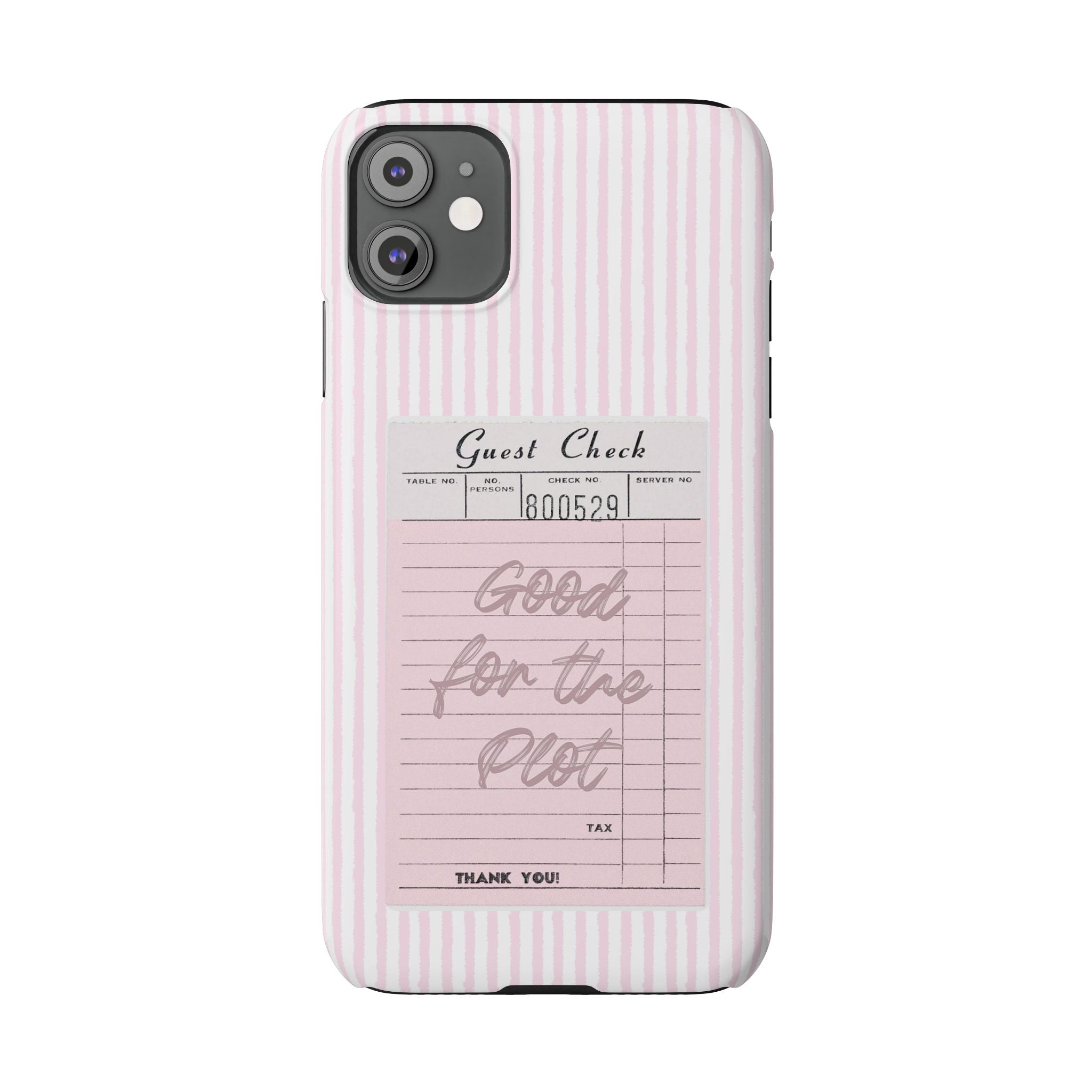 Good For The Plot iPhone Case