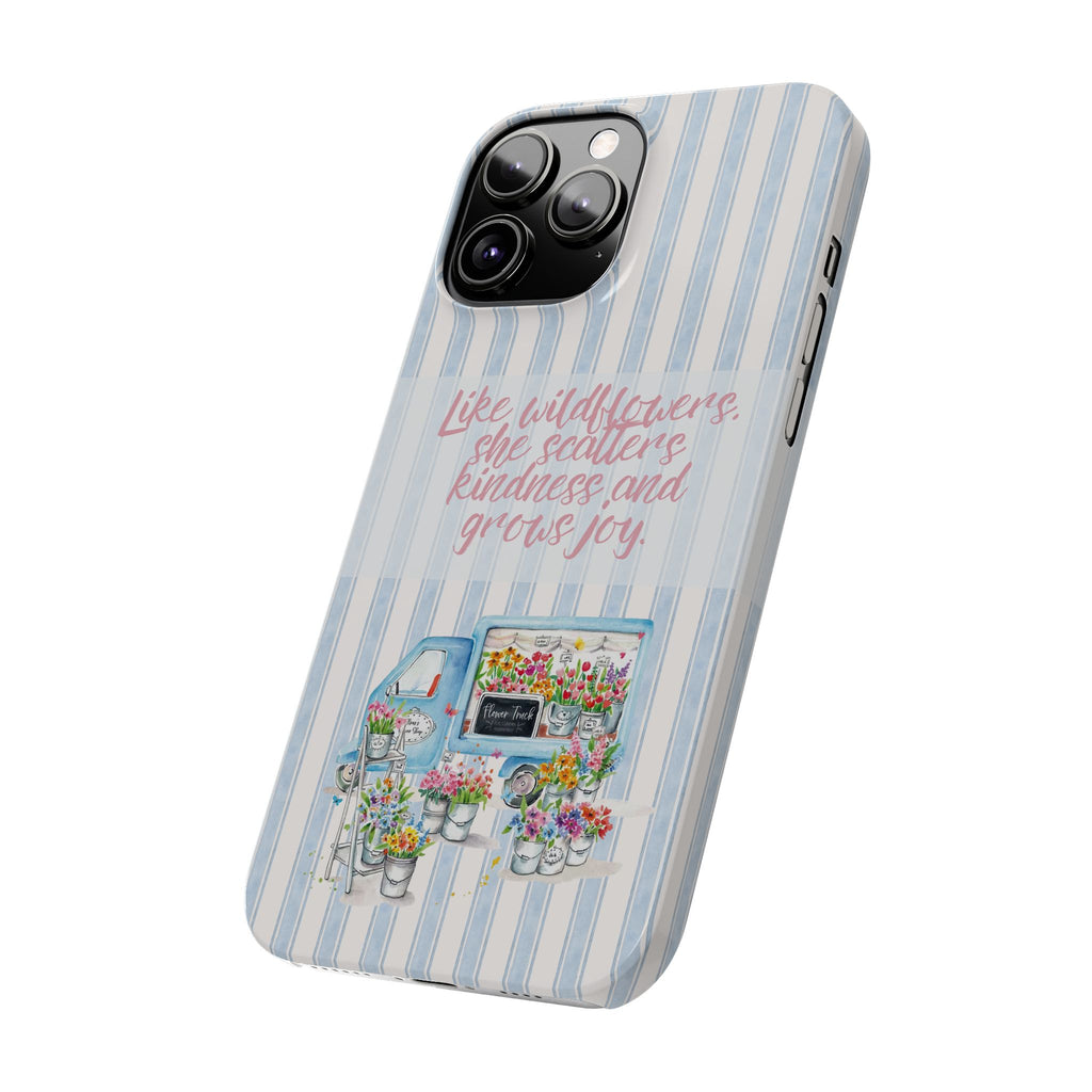 She’s Like Wildflowers iPhone Case