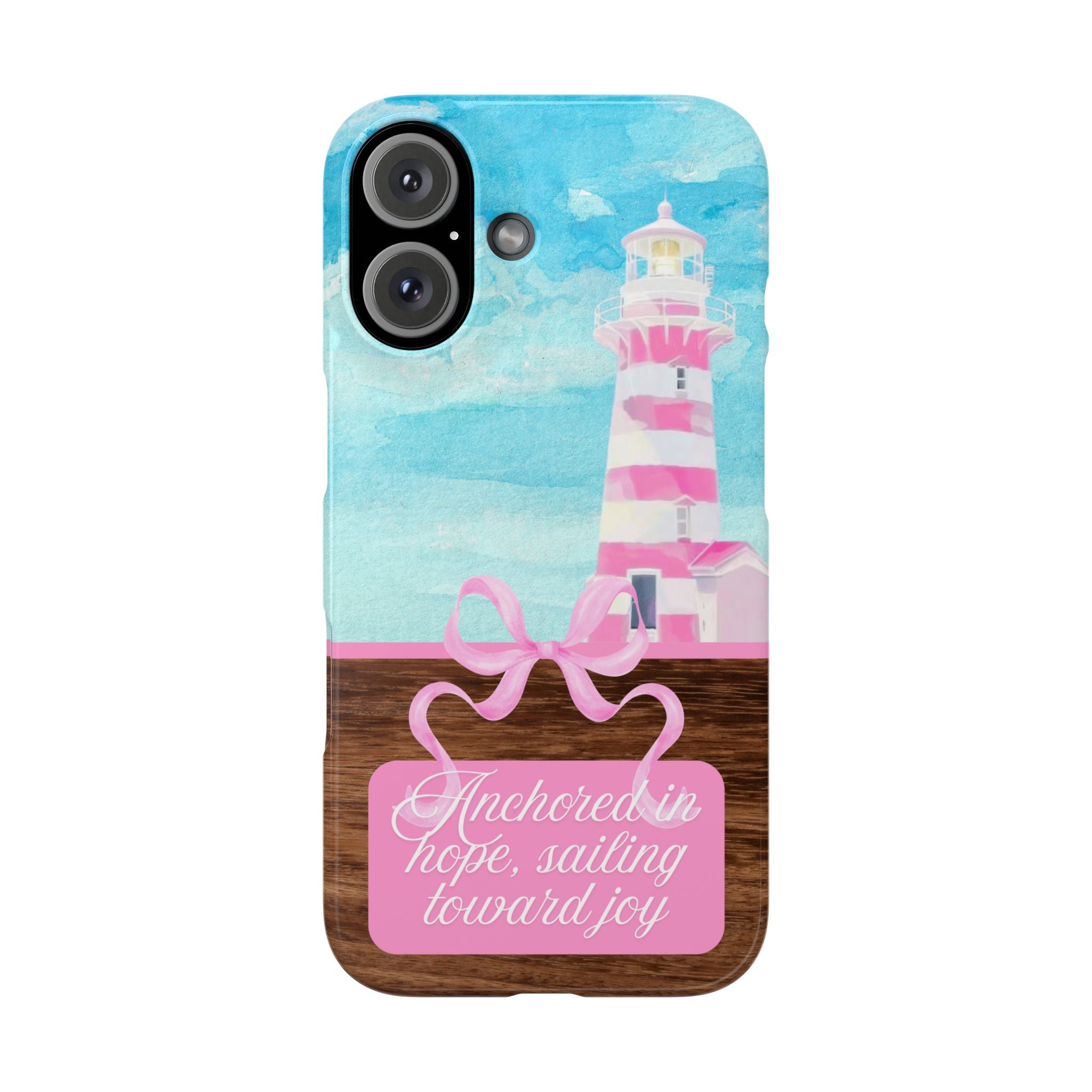 Anchored In Hope iPhone Case