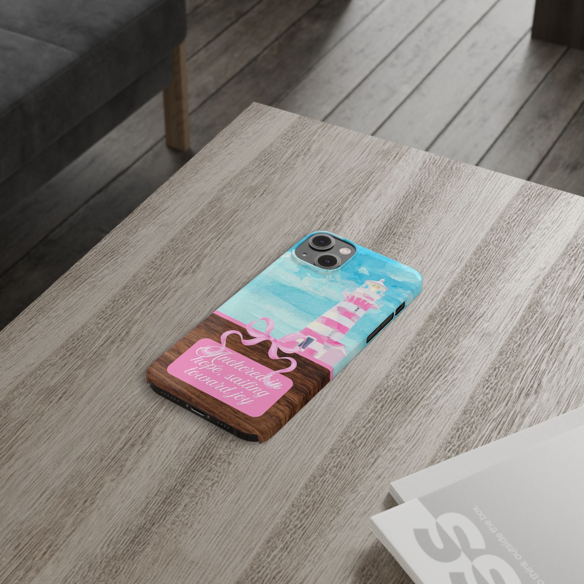 Anchored In Hope iPhone Case