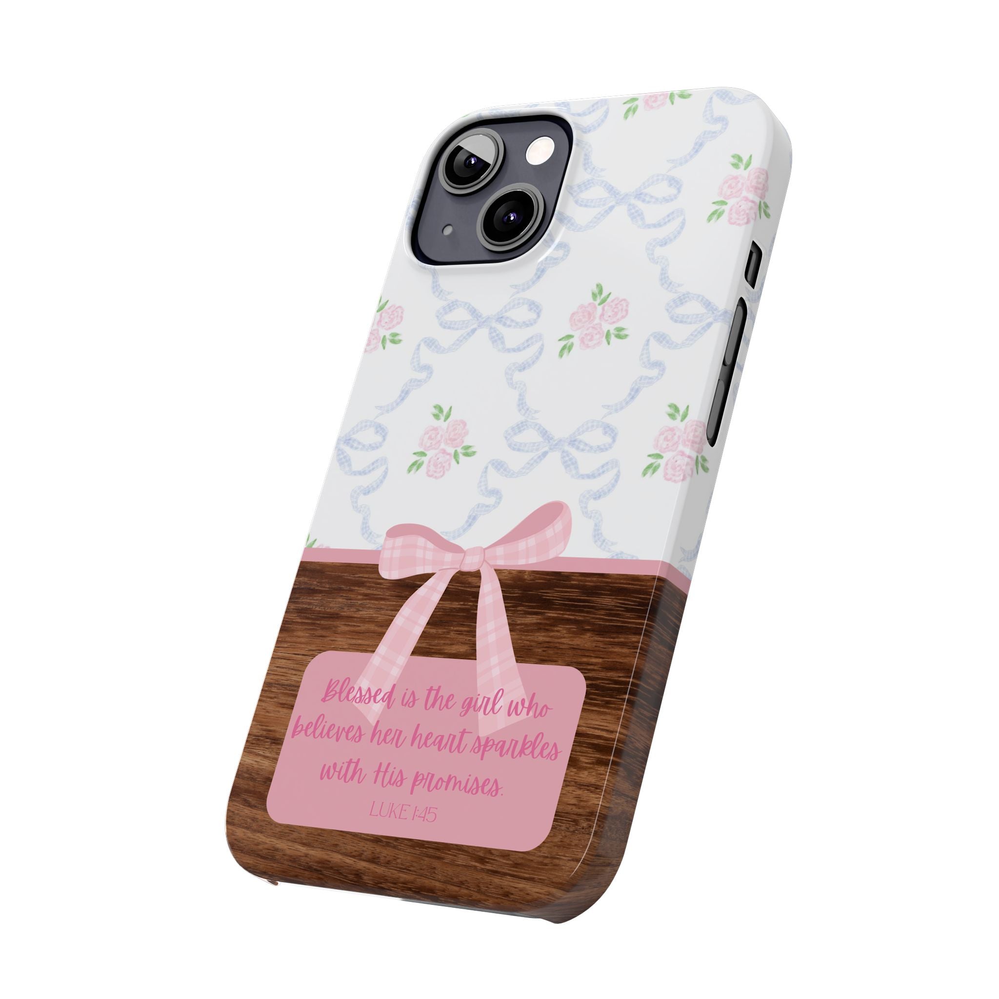 Blessed Is The Girl iPhone Case