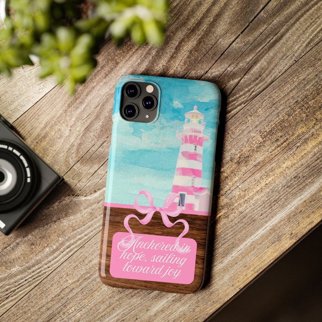 Anchored In Hope iPhone Case