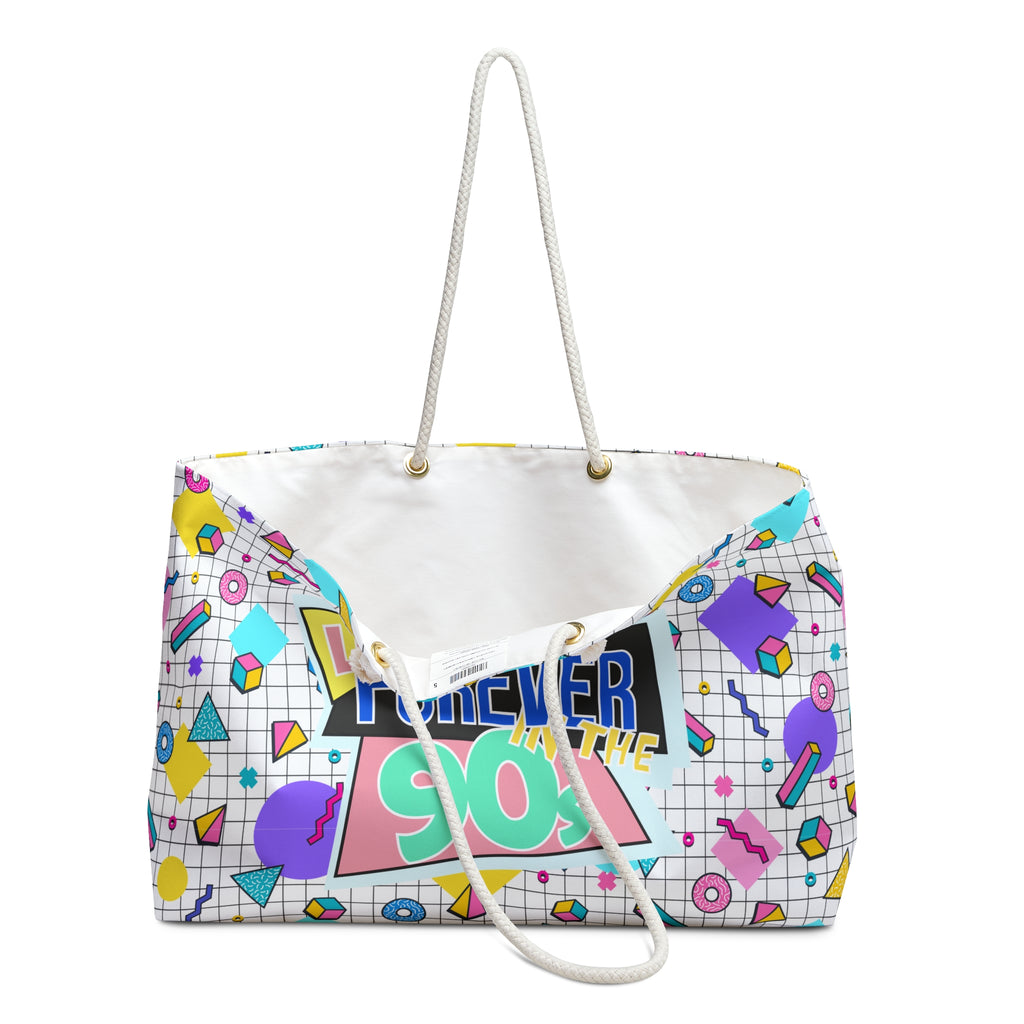 Living Forever in the 90’s Weekender Bag