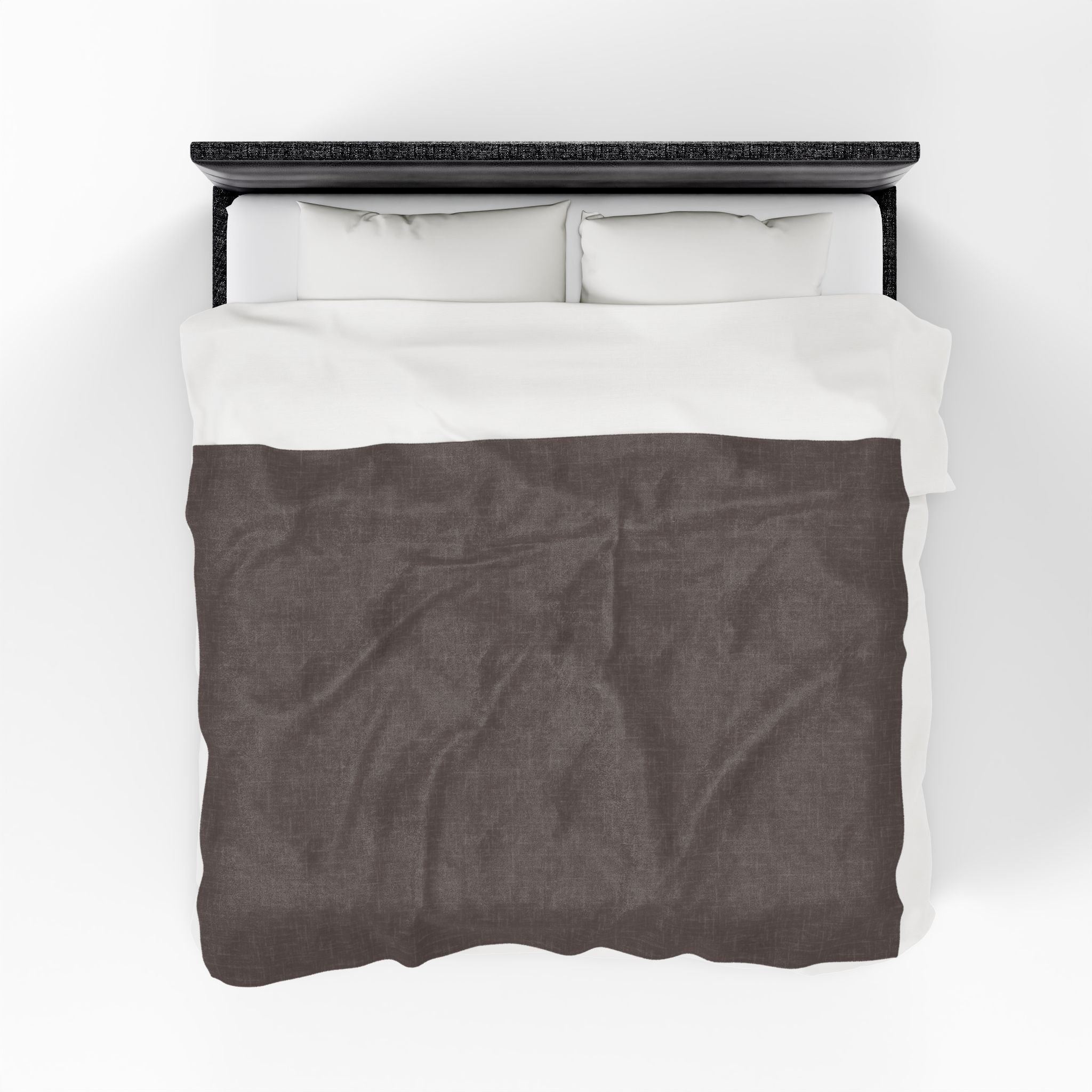 Cozy Brown Oversized Throw Blanket By Little Grace co.