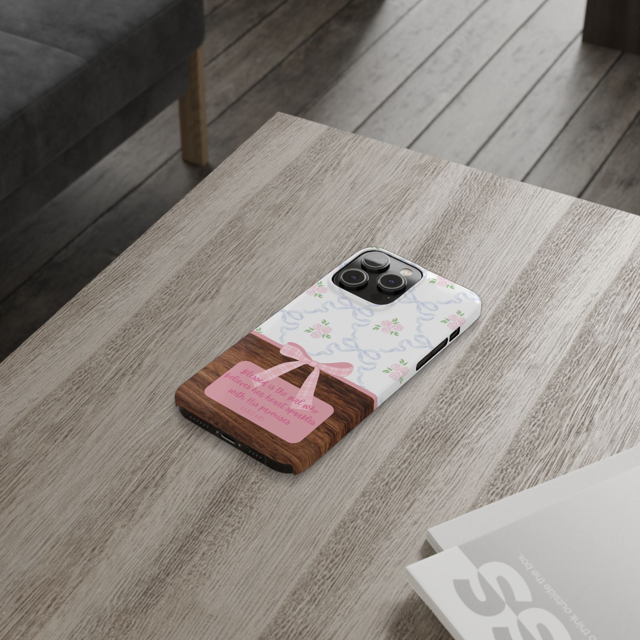 Blessed Is The Girl iPhone Case