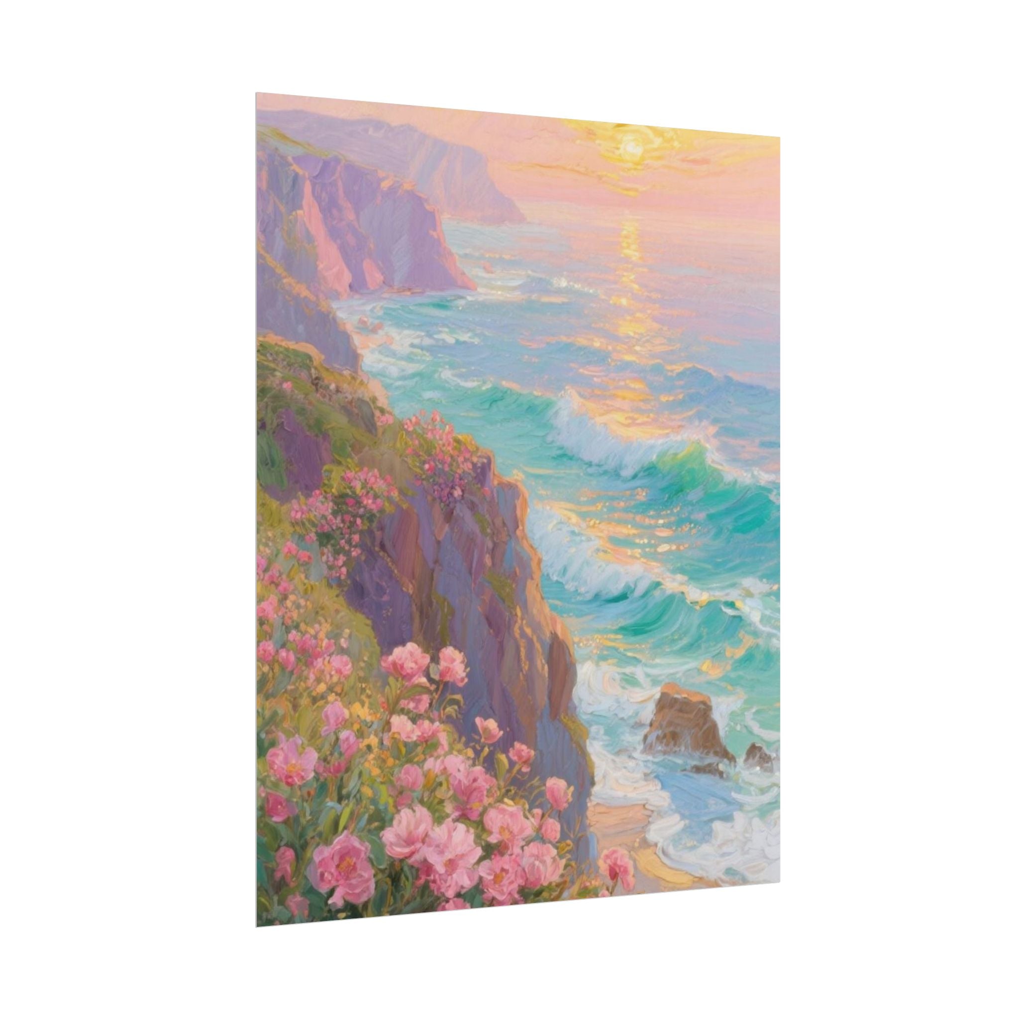 Flower Coast Unframed Poster