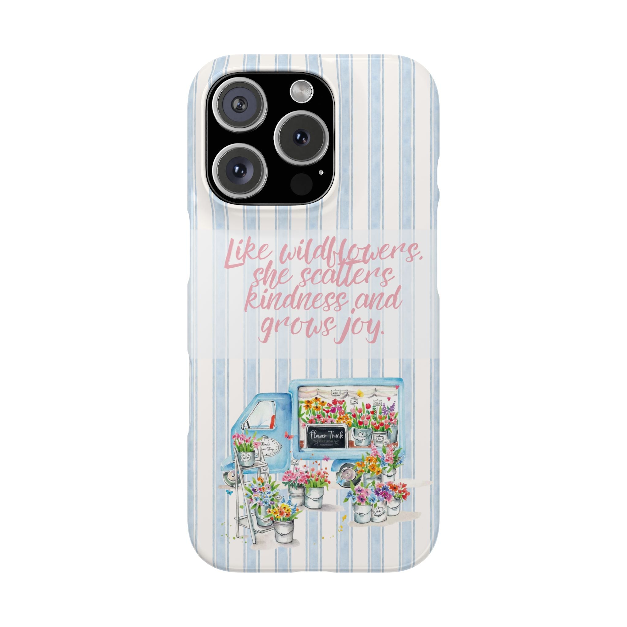 She’s Like Wildflowers iPhone Case
