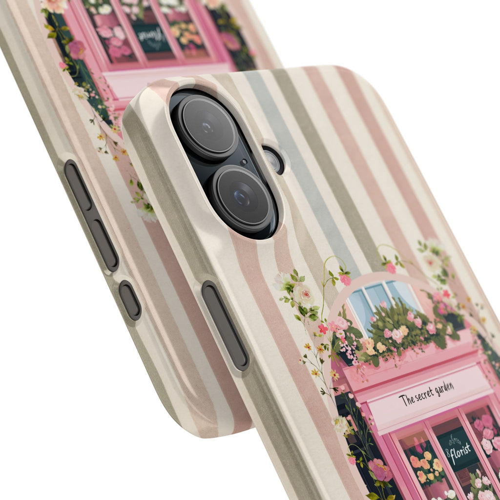 When The Flowers Fade His Word Remains iPhone Case