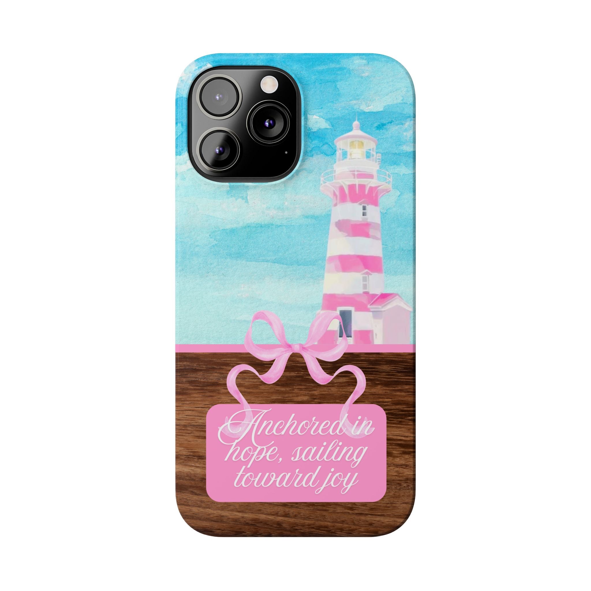 Anchored In Hope iPhone Case
