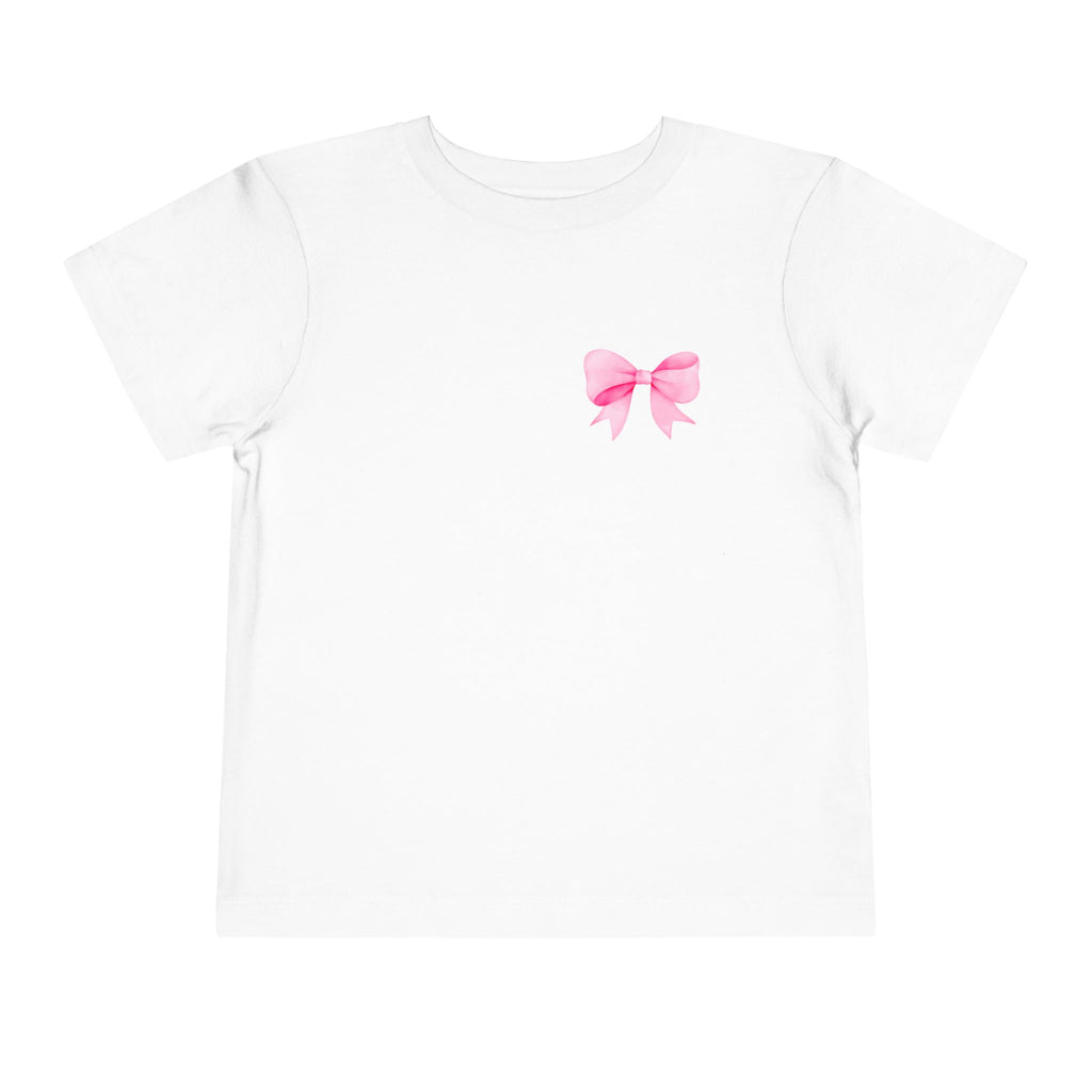 Born to be Loved (front and back) Toddler Tee