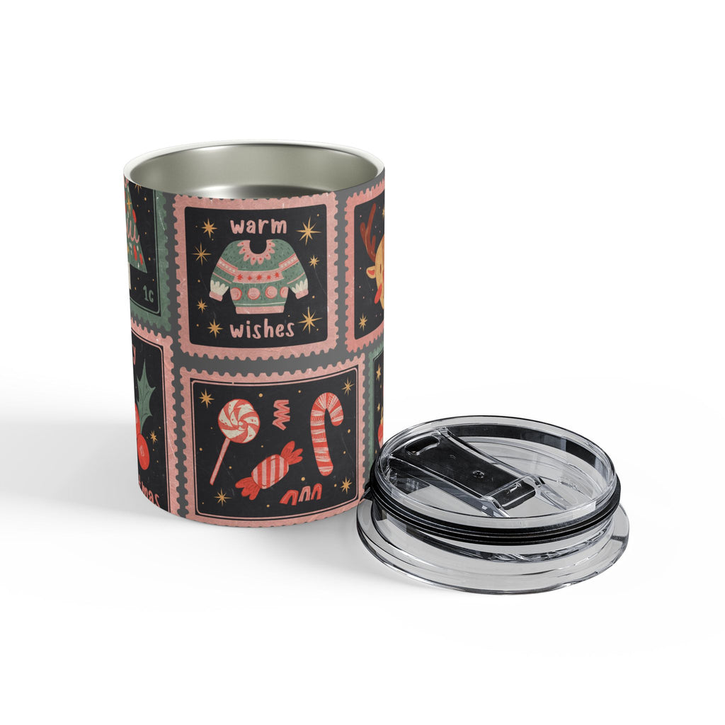 Christmas Stamp Mini Tumbler