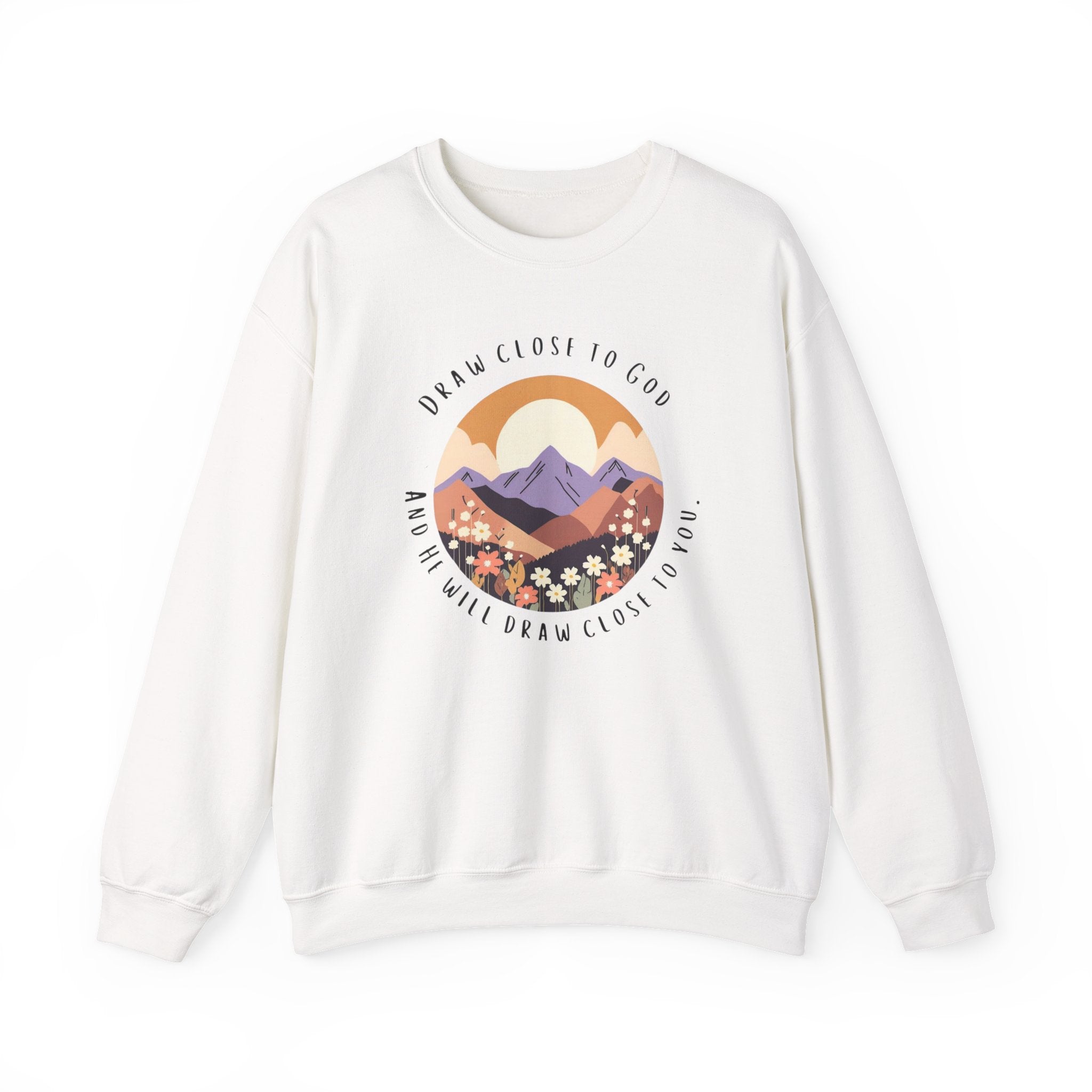 Draw Close To God Cozy Sweatshirt
