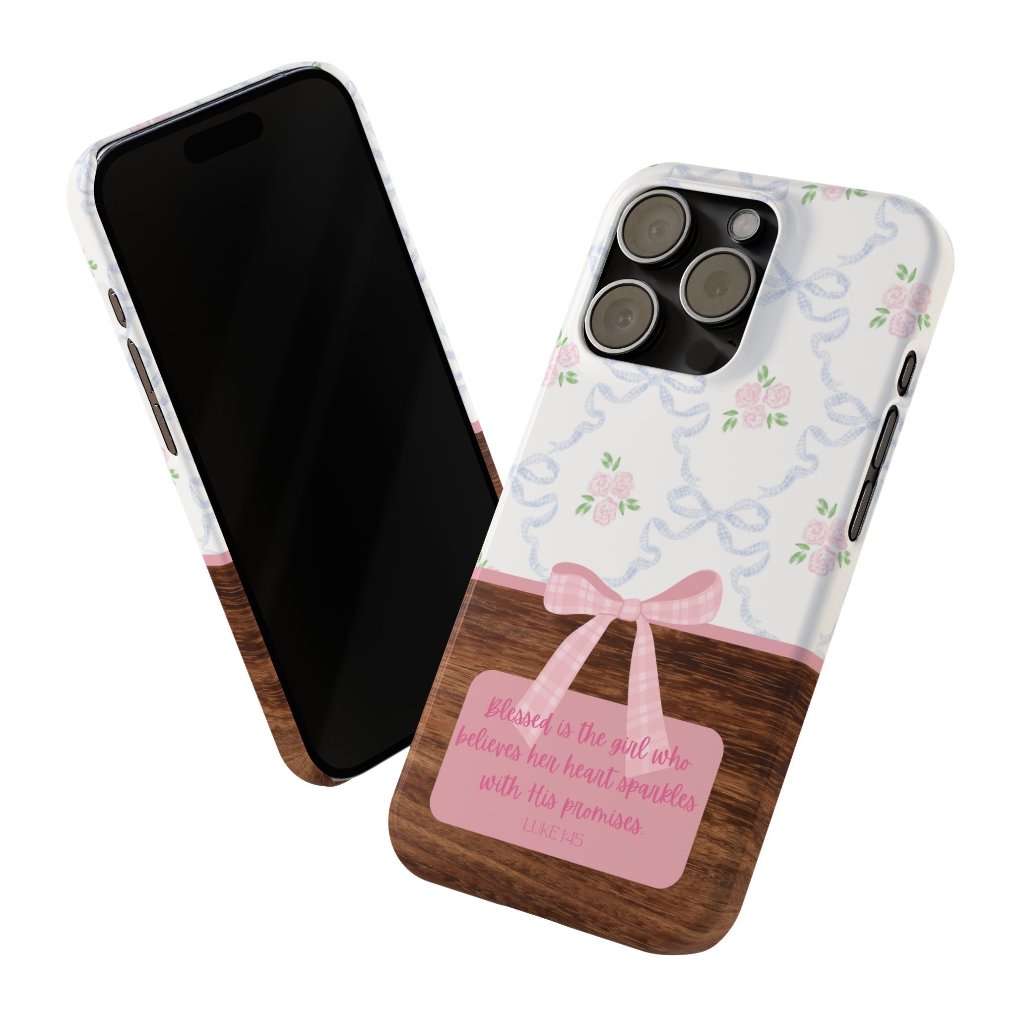 Blessed Is The Girl iPhone Case